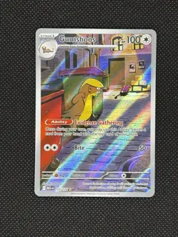 Pokemon TCG GUMSHOOS 153/132 Mega Evolution Illustration Rare - Image 1