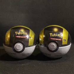 Pokemon TCG PokeBall Tin | Ultra Ball H24 | 3 Booster Packs | Sealed - Image 2