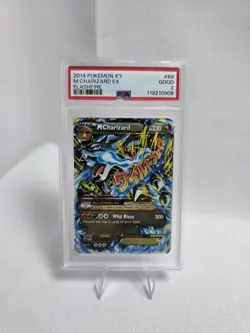2014 Pokemon M Charizard EX XY 69/106 Flashfire Holo PSA 2 *POP 38* - Image 1