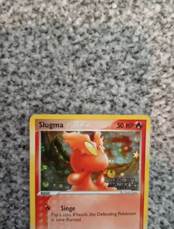 Pokemon Reverse Holo Stamp Slugma 77/109 EX Team Rocket Returns - Image 4