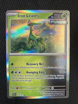 Iron Leaves 19/167 - Holo - Twilight Masquerade - Rare - 2024 Pokemon TCG - Image 1