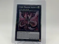 Cyber Dragon Infinity - Platinum Secret Rare - RA04-EN068 - YuGiOh TCG - Image 1