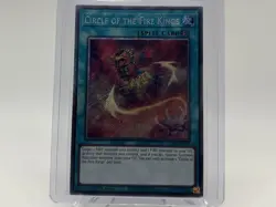 Circle of the Fire Kings - Prismatic Secret Rare - RA04-EN195 - YuGiOh TCG - Image 1