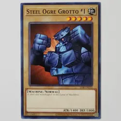 Steel Ogre Grotto #1 - LOB-EN112 - NM - Common - Unlimited - Yugioh - 25th - Image 1
