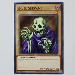 Skull Servant - LOB-EN004 - NM - Common - Unlimited - Yugioh - 25th - Image 1