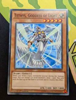 Tethys, Goddess of Light - SR05-EN014 - Common - Light Play - Yugioh - Image 1