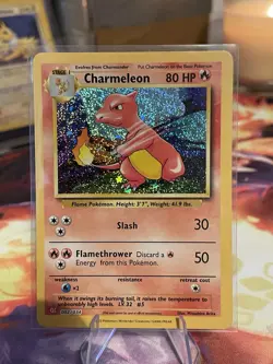 Pokemon Charmeleon Trading Card Game Classic Holo 002/034 CLC NM Condition - Image 1