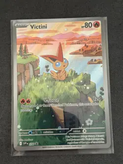 Victini 208 Pokemon Scarlet & Violet Promo Cards Illustration Rare - Image 1