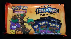 Pokemon Trick or Trade Booster Bundle TCG Cards 35 Mini Packs 2 PACK - Image 1