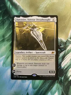 Dawnsire, Sunstar Dreadnought Edge of Eternities Regular NM - Image 1