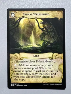 Primal Amulet Primal Wellspring - Rare - Ixalan MTG XLN (243/279) NM - Image 2
