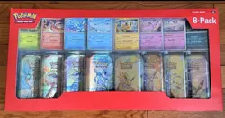 Pokemon TCG: Prismatic Evolutions Costco Mini Tins 8 Pack - New & Sealed - Image 1