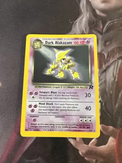 Pokemon Dark Alakazam - LP Holo - Team Rocket (1/82) - Image 1