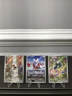 Lot of 3 Pokemon Mega Evolution Illustration Rares - Litleo, Delibird, Shroodle - Image 1