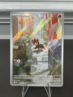 Lot of 3 Pokemon Mega Evolution Illustration Rares - Litleo, Delibird, Shroodle - Image 2