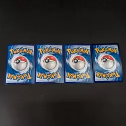 4pc Pokemon TCG Chinese Snorlax HOLO - Ancient Roar & Future Flash, CS6bC-113 NM - Image 2