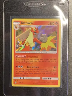Blaziken Holo 6/70 Pokemon TCG SWSH Dragon Majesty Holo Rare NM - Image 3