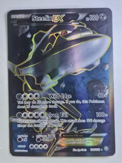 Pokemon Steelix EX 108/114 XY Steam Siege Full Art Ultra Rare - HP - 2016 - Image 1