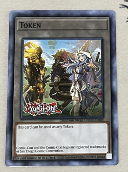 San Diego Comic-Con Token! SDCC 2022 Yu-Gi-Oh! Exclusive! Promo! Official Yugioh - Image 1