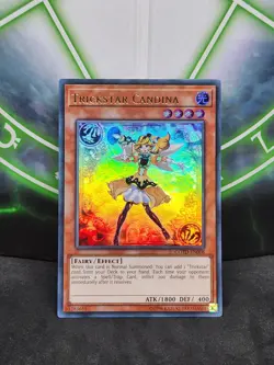 Yugioh Trickstar Candina COTD-EN008 Ultra Rare Unlimited NM - Image 1
