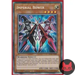Yugioh Imperial Bower KICO-EN003 Collectors Rare 1st Edition NM - Image 1