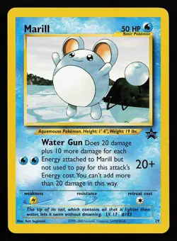 Marill 29 WOTC Black Star Promo Pokemon Card - Image 1