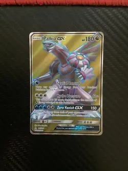 Pokemon PALKIA GX Card 147/156 Full Art Holo Ultra Rare Sun & Moon NM English - Image 1