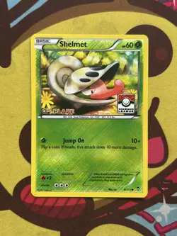 Pokemon Shelmet 8/111 - 3rd Place League Challenge Stamped Promo - Image 1