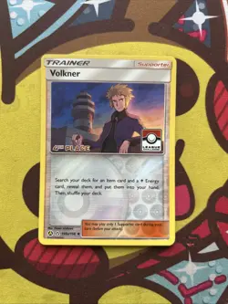Pokemon Volkner 135a/156 - 4th Place League Challenge Stamped Promo - Image 1