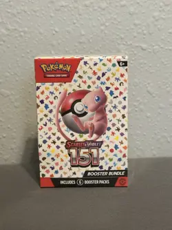 Pokemon Scarlet Violet 151 Booster Bundle 6-Pack, Factory-Sealed - Image 1