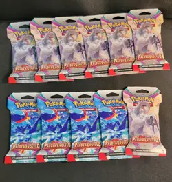 11 Lot Paldea Evolved Pokemon TCG Scarlet & Violet Blister Pack New Karp Collect - Image 1