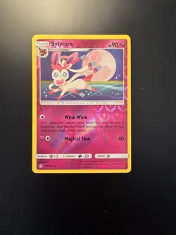 Pokemon TCG - Sylveon 87/131 Rare SM - Forbidden Light - Reverse Holo - Image 1