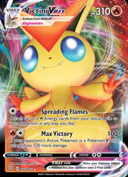 Pokemon Victini VMAX - 022/163 - Ultra Rare NM-Mint Battle Styles - Image 1