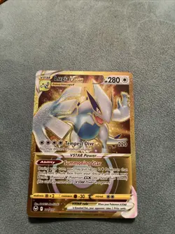 Pokemon TCG Lugia VSTAR Silver Tempest 211/195 Holo Secret Rare - Image 1