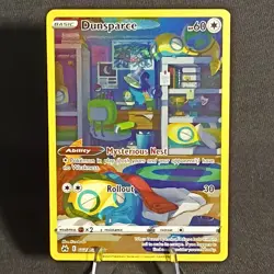 Dunsparce GG23/GG70 Full Art Crown Zenith Galarian Gallery Pokemon Card NM - Image 1