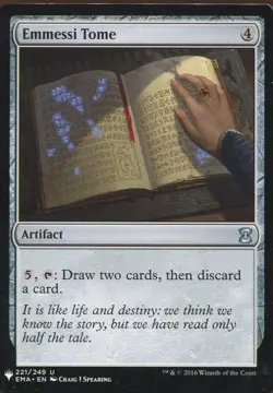 Magic The Gathering MTG Mystery Pack Card Emmessi Tome - Image 1