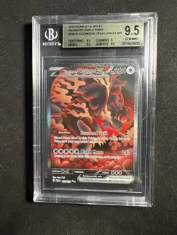 Pokemon 2023 Ursaluna EX SR Graded 9.5 BGS Card Scarlet & Violet Series - Image 1