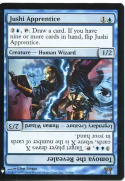 Magic The Gathering MTG Mystery Pack Card Jushi Apprentice - Image 1