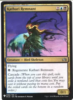 Magic The Gathering MTG Mystery Pack Card Kathari Remnant - Image 1