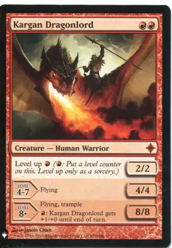 Magic The Gathering MTG Mystery Pack Card Kargan Dragonlord - Image 1