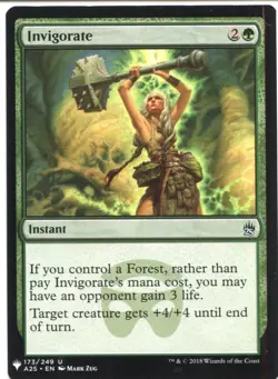 Magic The Gathering MTG Mystery Pack Card Invigorate - Image 1