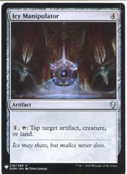 Magic The Gathering MTG Mystery Pack Card Icy Manipulator - Image 1