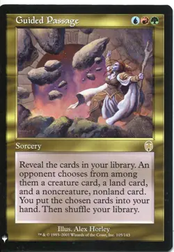 Magic The Gathering MTG Mystery Pack Card Guided Passage - Image 1