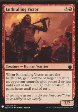 Magic The Gathering MTG Mystery Pack Card Enthralling Victor - Image 1