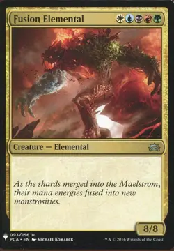 Magic The Gathering MTG Mystery Pack Card Fusion Elemental - Image 1