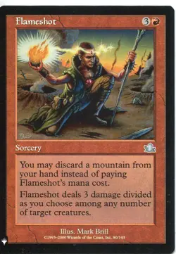 Magic The Gathering MTG Mystery Pack Card Flameshot - Image 1