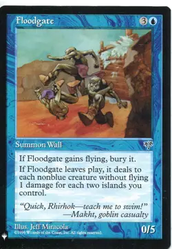 Magic The Gathering MTG Mystery Pack Card Floodgate - Image 1