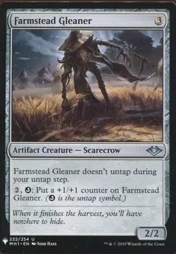 Magic The Gathering MTG Mystery Pack Card Farmstead Gleaner - Image 1