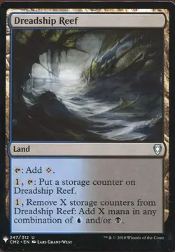 Magic The Gathering MTG Mystery Pack Card Dreadship Reef - Image 1