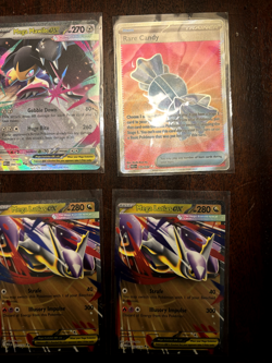 Lot of 9 ex cards and Rare Candy 175/132 Ultra Rare from Pokemon Mega Evolutions - Image 4